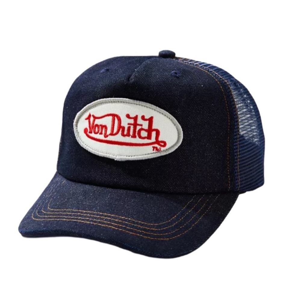 Vintage Von Dutch Y2K Blue Jeans Classic Style